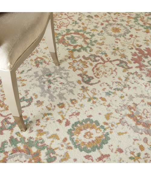 Nourison Twilight Area Rug TWI13 Ivory/Multi 7'9" x 9'9"