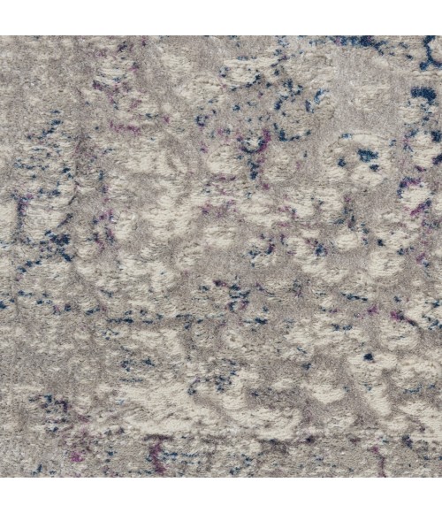 Royal Terrace Area Rug Kathy Ireland Royal Terrace Area Rug KI44 Beige Blue 5'3" x 7'3"