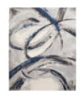 Inspire Me! Home Décor Brushstrokes Area Rug Inspire Me! Home Décor Brushstrokes Area Rug BSK02 Grey/Navy
