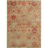 Nourison Somerset - St90 Light Green Area Rug 5 ft. 3 X 7 ft. 5 Rectangle
