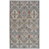 Nourison Allur Grey ALR03 7 ft. X 10 ft. Rectangle Rug