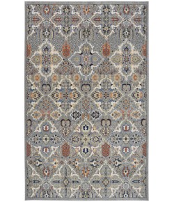 Nourison Allur Grey ALR03 7 ft. X 10 ft. Rectangle Rug