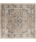 Nourison Quarry Beige Grey QUA05 8 ft. X Square Rug