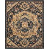 Nourison 2020 - Nr206 Midnight Area Rug 8 ft. X 10 ft. 6 Rectangle