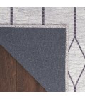 Nicole Curtis Machine Washable Series 1 Area Rug SR107 Ivory/Grey