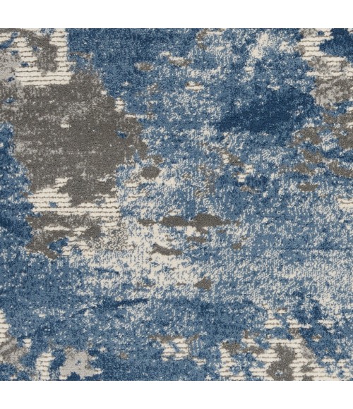 Nourison RUSTIC TEXTURES Area Rug Nourison Rustic Textures Area Rug RUS08-Grey/Blue