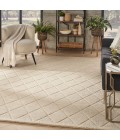 Nourison Wool Haven Beige WOH01 7 ft. 9 in. X 9 ft. 9 in. Rect. Rug