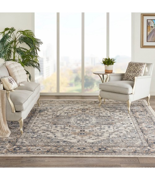 Nourison Quarry Area Rug QUA05 Ivory/Grey