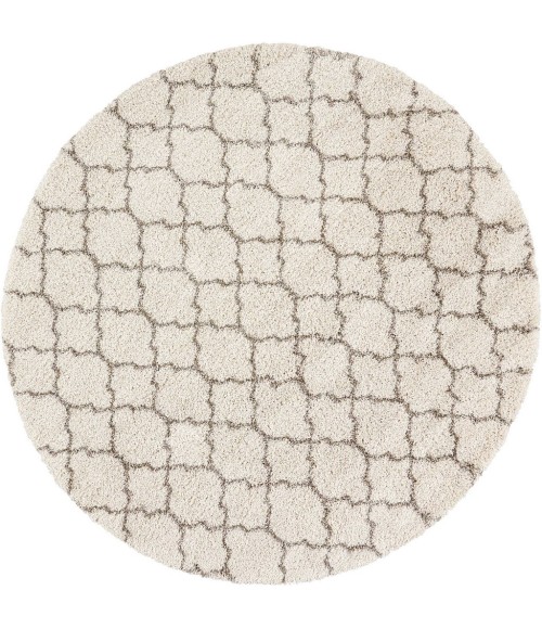 Nourison Amore Round Area Rug AMOR2-Cream