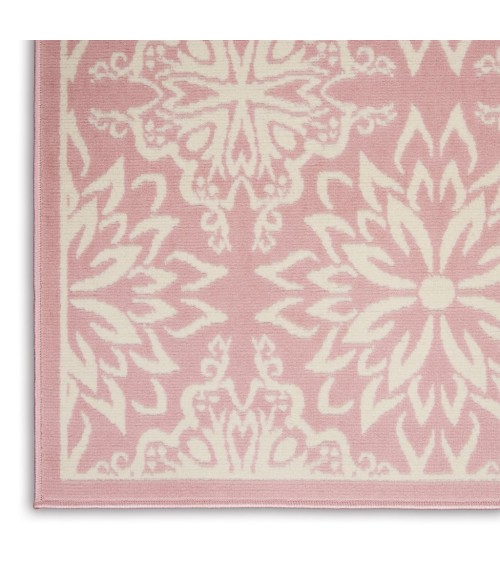 Nourison Jubilant Area Rug JUB06-Ivory/Pink