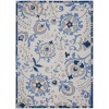 Nourison Aloha - Alh17 Blue Grey Area Rug 12 ft. X 15 ft. Rectangle