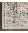 kathy ireland Home Malta Area Rug MAI11-Ivory/Blue