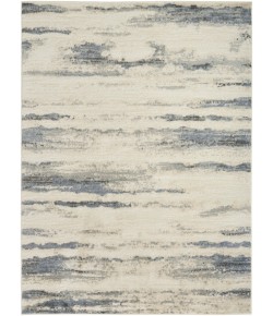 Nourison Serenity Home 6' X 9' Blue Multicolor Modern Indoor Rug