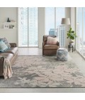 Nourison Tranquil Area Rug TRA08-Grey/Pink