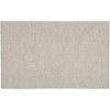 Nourison Courtyard Ivory/Silver COU01 4 ft. Square Rug