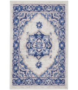 Nourison Whimsicle - Whs03 Ivory Blue Area Rug 2 ft. X 3 ft. Rectangle