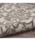 Nourison Aloha Area Rug ALH21-Grey/Charcoal