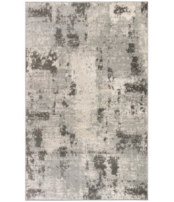 Nourison Home Serenity Home SRH06 Ivory Grey 3 ft. 11 in. X 5 ft. 11 in. Area Rug