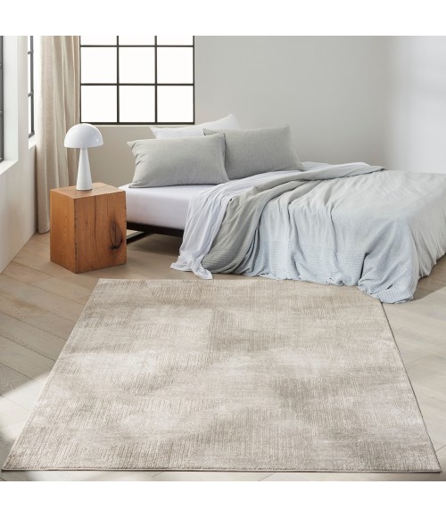 Calvin Klein Irradiant Area Rug IRR01 Silver