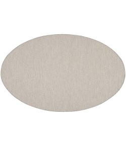 Nourison Courtyard Ivory/Silver COU01 6 ft. Round Rug