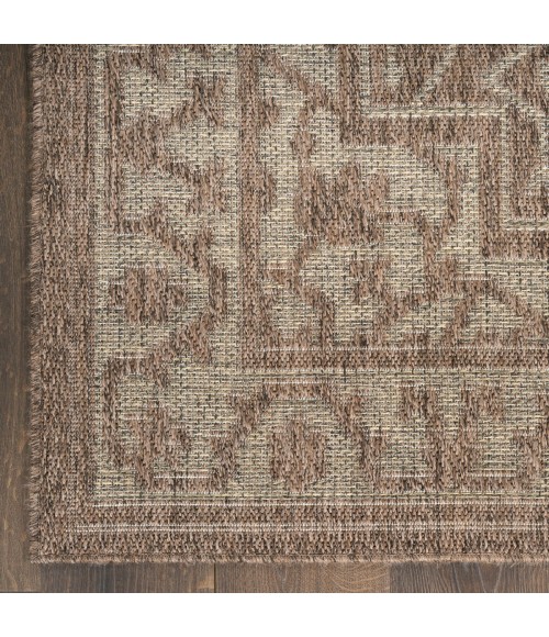 Nourison Tulum Brown TLM05 5 ft. 3 in. X 7 ft. Rect. Rug