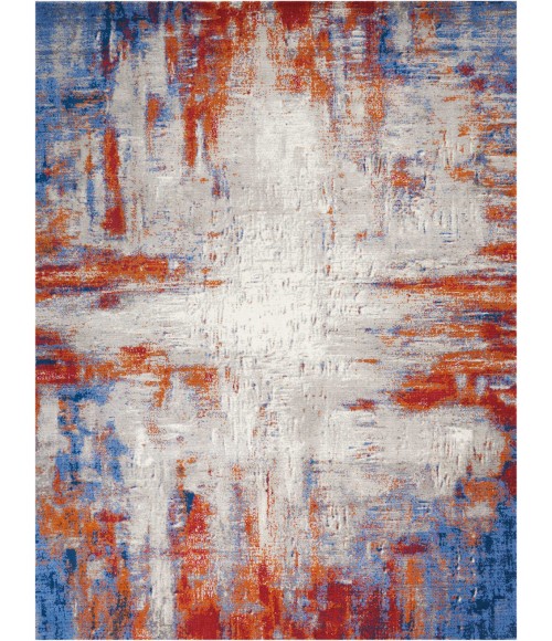 Nourison Twilight Area Rug TWI26 Ivory/Multicolor 7'9" x 9'9"