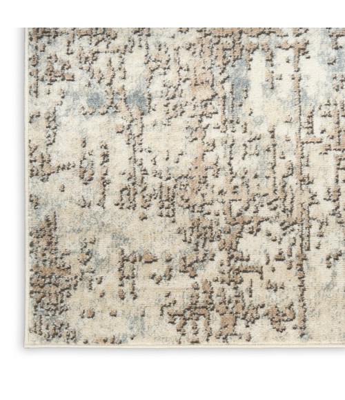 Nourison Concerto Ivory Beige CNC17 2 ft. 2 in. X 10 ft. Rect. Rug