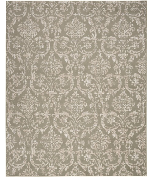 Nourison Jubilant Olive JUB09 10 ft. X 14 ft. Rect. Rug