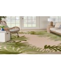 Nourison Aloha Ivory Green ALH40 10 ft. X 14 ft. Rectangle Rug