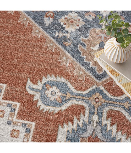 Nourison Astra Machine Washable Area Rug Nourison Astra Machine Washable Area Rug ASW11 Grey/Multi