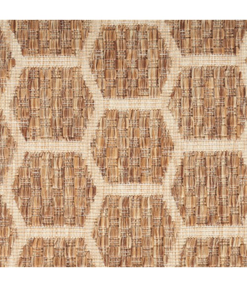 Nourison Twist Reversible Natural TWS01 8 ft. X Round Rug