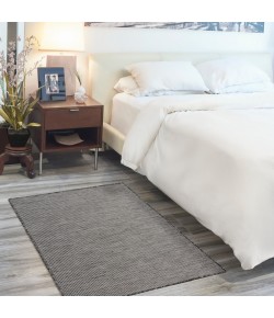 Nourison Positano - Pos01 Charcoal Area Rug 3 ft. X 5 ft. Rectangle