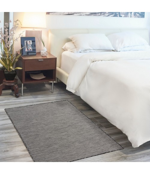 Nourison Positano Area Rug POS01 Charcoal 3' x 5'