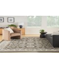 Nourison Serenity Home Ivory Grey Blue SRH02 7 ft. 10 in. X 9 ft. 10 in. Rectangle Rug
