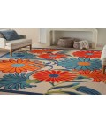 Nourison Aloha Multicolor Rug ALH33 10 ft. X 14 ft. Rectangle - Rugs Town Nourison Aloha Multicolor ALH33 10 ft. X 14 ft. Rectangle Rug