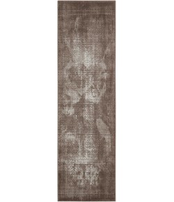 Nourison Karma - Krm01 Ash Area Rug 2 ft. 2 X 7 ft. 6 Rectangle