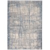 Calvin Klein Ck950 Rush - Ck950 Ivory Blue Area Rug 5 ft. 3 in. X 7 ft. 3 in. Rectangle