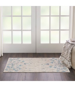 Nourison Tranquil(Traql) - Tra04 Ivory Area Rug 2 ft. X 4 ft. Rectangle