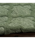 Nourison Home Easy Care Green NES01 4 ft. Round Rug