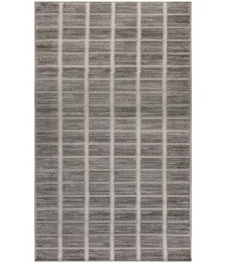 Nourison Home Serenity Home SRH05 Grey Ivory 2 ft. 2 in. X 7 ft. 6 in. Area Rug