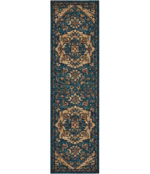 Nourison 2020 Runner Area Rug NR206-Teal