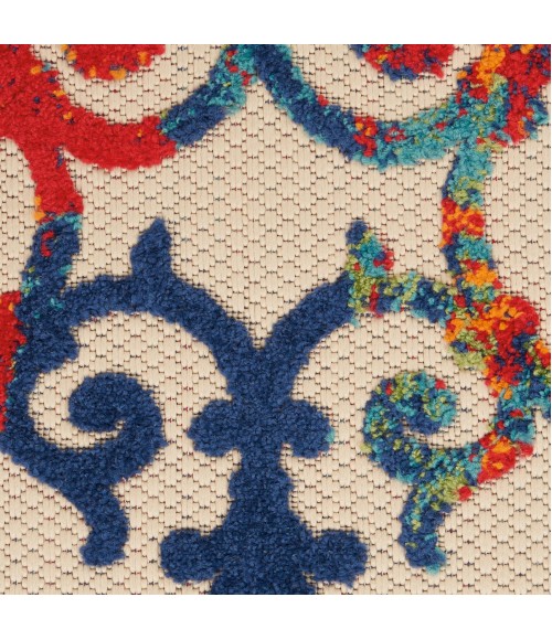 Aloha Area Rug Nourison Aloha Area Rug ALH21 Multicolor 10' x 14'