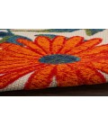 Nourison Aloha Ivory Multicolor Rug ALH33 9 ft. X 12 ft. Rectangle - Rugs Town Nourison Aloha Ivory Multicolor ALH33 9 ft. X 12 ft. Rectangle Rug