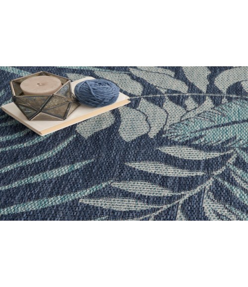Nourison Garden Oasis Navy GOA02 3 ft. X 5 ft. Rectangle Rug