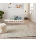 Nourison Vail Ivory Grey Teal VAI04 3 ft. 9 in. X 5 ft. 9 in. Rect. Rug