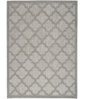 Nourison Easy Care Area Rug NES01 Silver Grey