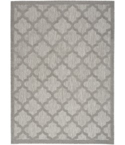 Nourison Easy Care - Nes01 Silver Grey Area Rug 5 ft. X 7 ft. Rectangle