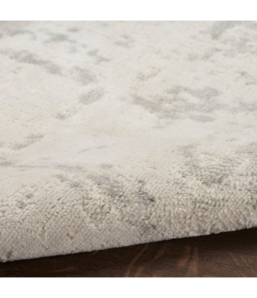 Nourison Quarry Cream Grey QUA01 5 ft. X 7 ft. Rect. Rug