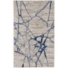 Calvin Klein Ck001 Riverflow - Rfv05 Ivory Blue Area Rug 3 ft. 2 in. X 5 ft. Rectangle