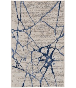 Calvin Klein Ck001 Riverflow - Rfv05 Ivory Blue Area Rug 3 ft. 2 in. X 5 ft. Rectangle